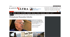 Desktop Screenshot of gazetavatra.com